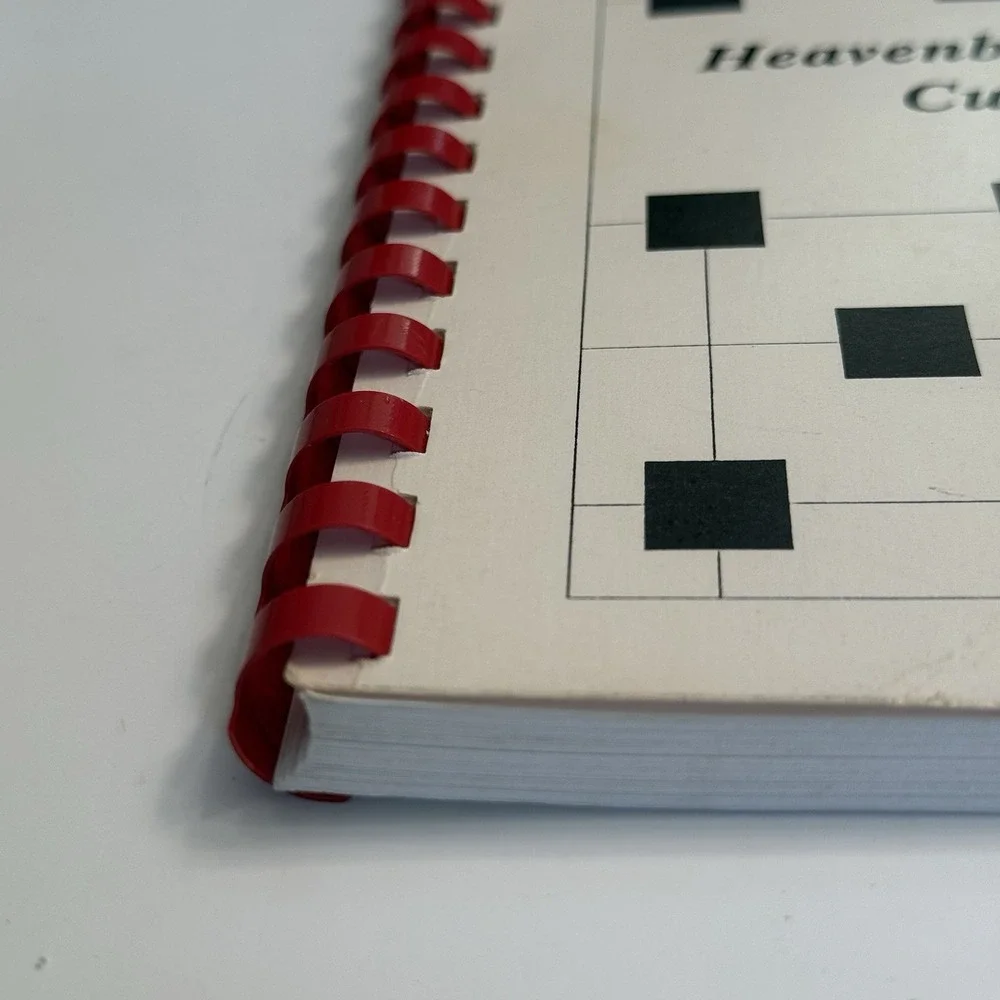 Homewood Evangelical Free Church Moline Illinois Cookbook Spiral Bound Recipes